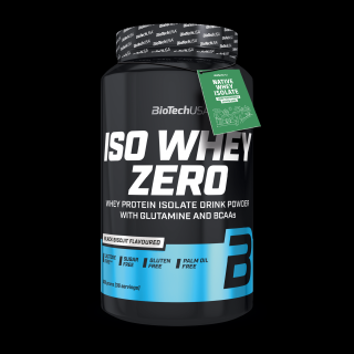 BioTech Iso Whey Zero 908 g Příchuť: černé sušenky