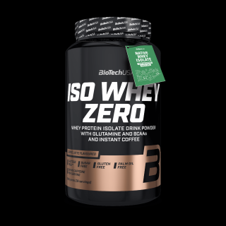 BioTech Iso Whey Zero 908 g Příchuť: káva latte