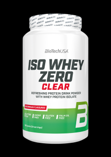 BioTech Iso Whey Zero Clear 1362 g Příchuť: vodní meloun