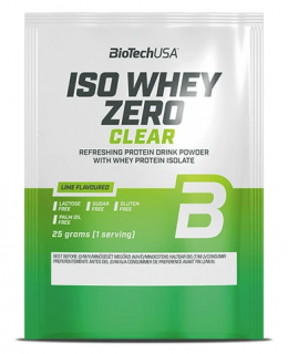 BioTech Iso Whey Zero Clear 25 g Příchuť: limeta