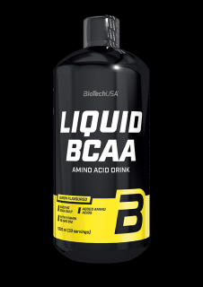 BioTech Liquid BCAA 1000 ml Příchuť: citron