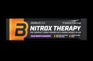 BioTech Nitrox Therapy 17 g Příchuť: modrý hrozen