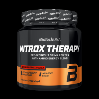 BioTech Nitrox Therapy 340 g Příchuť: brusinka