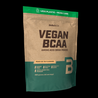 BioTech Vegan BCAA 360 g Příchuť: broskvový ledový čaj