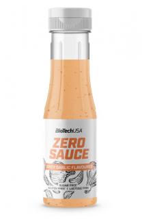 BioTech Zero Sauce 350 ml Příchuť: pikantní česnek