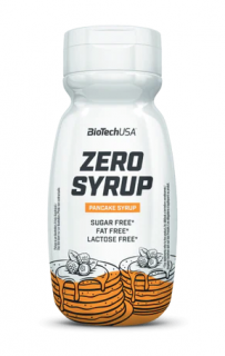 BioTech Zero Syrup 320 ml Příchuť: javorový sirup