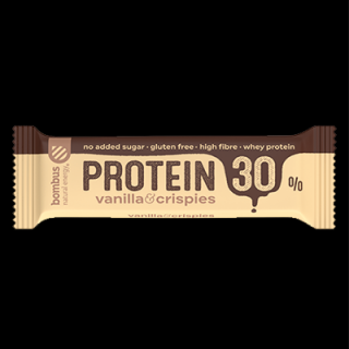 Bombus Protein 30 % 50 g Příchuť: vanilka-křupky