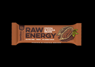 Bombus Raw Energy 50 g Příchuť: kakao
