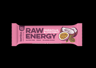 Bombus Raw Energy 50 g Příchuť: marakuja-kokos