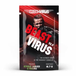 Czech Virus Beast Virus V2.0 16,7 g Příchuť: kyselé jablko-malina