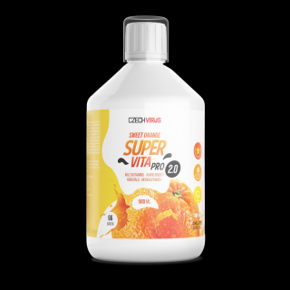 Czech Virus SuperVita Pro V2.0 500 ml Příchuť: sladký pomeranč