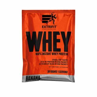 Extrifit 100 % Whey Protein 30 g Příchuť: banán