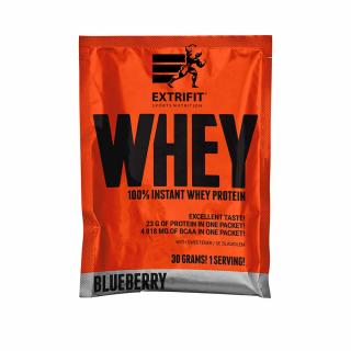 Extrifit 100 % Whey Protein 30 g Příchuť: borůvka