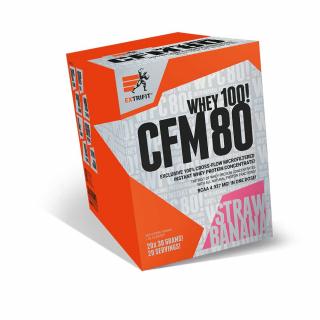 Extrifit CFM Instant Whey 80 20 x 30 g Příchuť: jahoda-banán