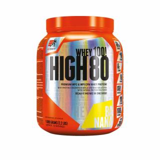 Extrifit High Whey 80 1000 g Příchuť: banán