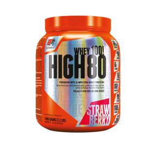 Extrifit High Whey 80 1000 g Příchuť: jahoda