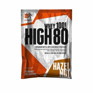 Extrifit High Whey 80 30 g Příchuť: oříšek