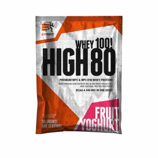Extrifit High Whey 80 30 g Příchuť: ovocný jogurt