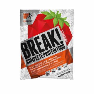 Extrifit Protein Break 90 g Příchuť: jahoda