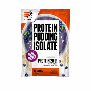 Extrifit Protein Pudding Isolate 30 g Příchuť: borůvka