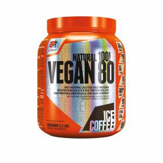 Extrifit Vegan 80 1000 g Příchuť: ledová káva