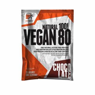 Extrifit Vegan 80 35 g Příchuť: čokoláda