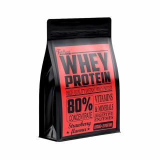 FitBoom® Whey Protein 80 % 1000 g Příchuť: jahoda