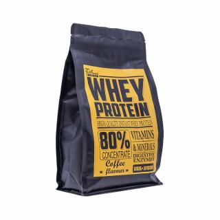 FitBoom® Whey Protein 80 % 1000 g Příchuť: káva
