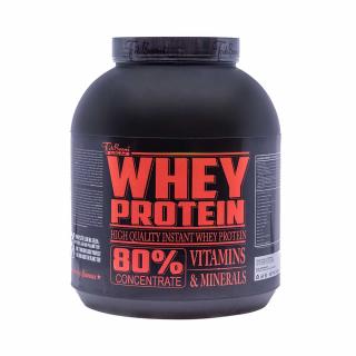 FitBoom® Whey Protein 80 % 2250 g Příchuť: jahoda