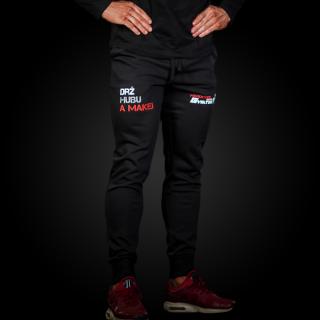 Fitness tepláky do posilovny Gymtime pánské - DRŽ HUBU A MAKEJ Velikost: 2XL