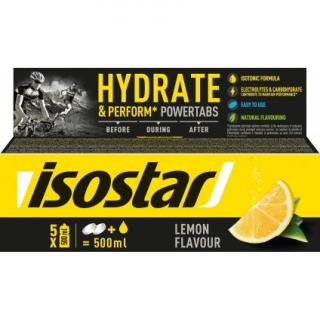 Isostar Power Tabs 10 tbl x 12 g Příchuť: citron
