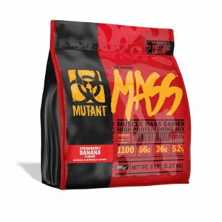 Mutant® Mass Gainer 2270 g Příchuť: jahoda-banán