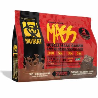 Mutant® Mass Gainer Dual 2720 g Příchuť: trojitá čoko/čoko-brownie