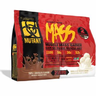 Mutant® Mass Gainer Dual 2720 g Příchuť: trojitá čoko-vanilková zmrzlina