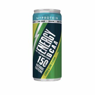 MyProtein BCAA Energy Drink 330 ml Příchuť: citron-limeta