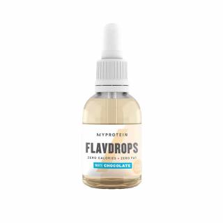 MyProtein FlavDrops 50 ml Příchuť: bílá čokoláda