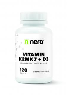 NERO Vitamin K2+D3 120 tbl