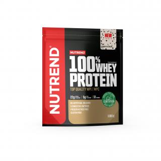 Nutrend 100% Whey Protein 1000 g Příchuť: cookies-cream