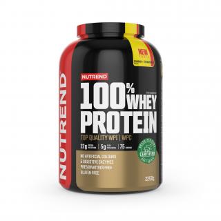 Nutrend 100% Whey Protein 2250 g Příchuť: banán-jahoda