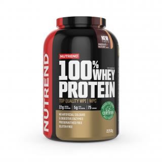 Nutrend 100% Whey Protein 2250 g Příchuť: čokoláda-oříšek