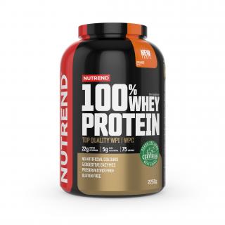 Nutrend 100% Whey Protein 2250 g Příchuť: pomeranč