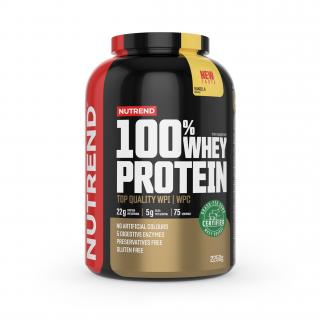 Nutrend 100% Whey Protein 2250 g Příchuť: vanilka