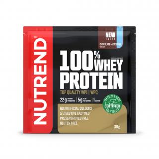 Nutrend 100% Whey Protein 30 g Příchuť: čokoláda-kokos