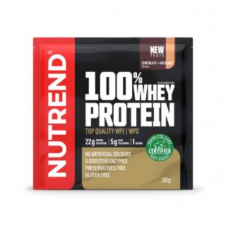 Nutrend 100% Whey Protein 30 g Příchuť: čokoláda-oříšek