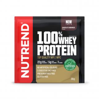Nutrend 100% Whey Protein 30 g Příchuť: čokoládové brownies