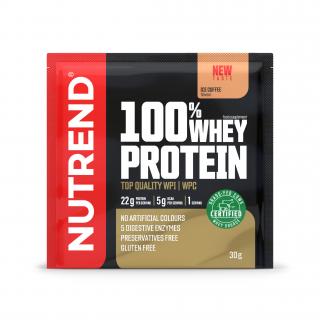 Nutrend 100% Whey Protein 30 g Příchuť: ledová káva