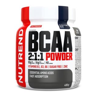 Nutrend BCAA 2:1:1 Powder 400 g Příchuť: černý rybíz