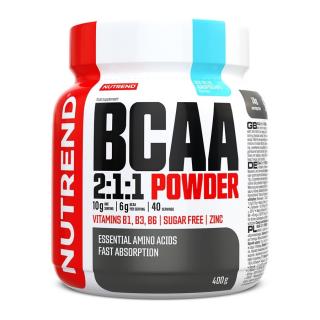 Nutrend BCAA 2:1:1 Powder 400 g Příchuť: modrá malina