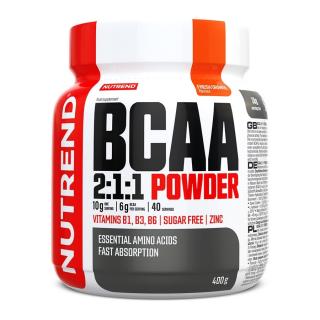 Nutrend BCAA 2:1:1 Powder 400 g Příchuť: pomeranč