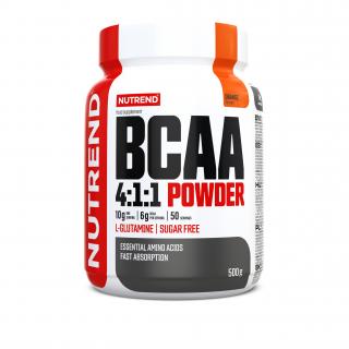 Nutrend BCAA Powder 500 g Příchuť: pomeranč